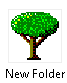 folder icon of tree
