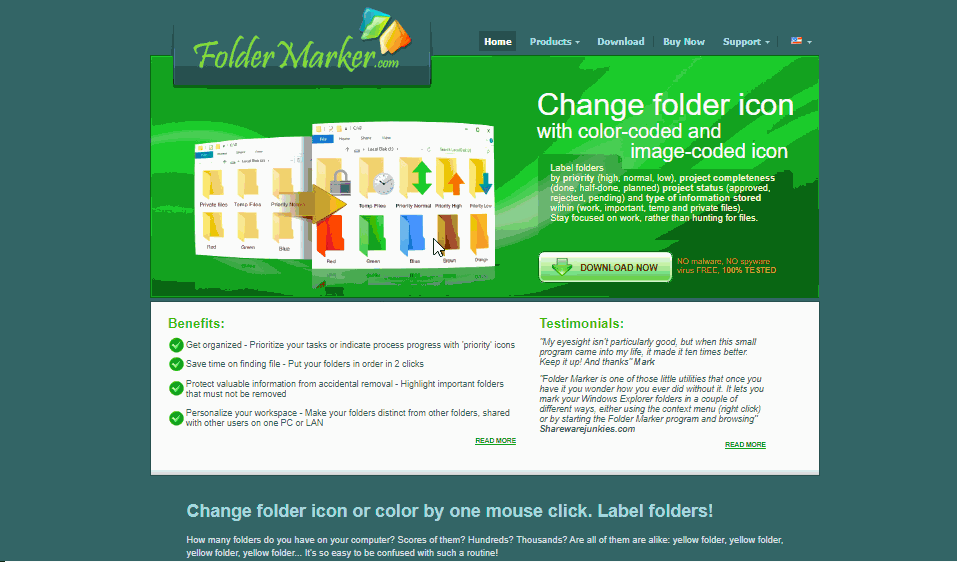 change folder color
