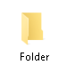 Folder default icon restored in Windows 10