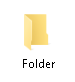 Folder default icon restored in Windows 10 